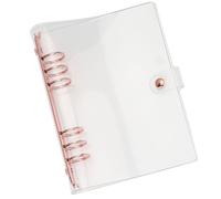 ADOCARN Couverture de Cahier Pvc Solide et Résistante à L'usure, Diamètre D'anneau 2 Cm, Protège Cahier de Liaison Portable pour Étudiants A5