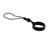 ADOCARN De Téléphone Et Sensible Température Chaîne Pendentif Pour Smartphone Avec Anneau Doigt Amovible Accessoire Pratique Et Stylé Pour Et Femmes Noir