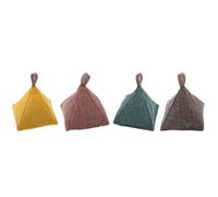 ADOCARN Désodorisant pour Maison Neuve en Charbon de Bambou Actif 200g Forme Pyramide Absorbeur D'humidité et D'odeurs pour Armoire et Pièces