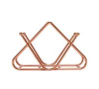 ADOCARN Distributeur de Serviettes Vertical en Métal Doré, Support Créatif et Unique Cuisine ou Salle de Bain, Résistant sans Bavures ni Casse