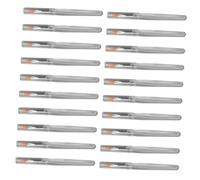 ADOCARN Ensemble De Pinceaux De Maquillage 20 Pièces Applicateurs De Rouge À Lèvres En Résine Pinceaux À Lèvres En Fibres Artificielles Compacts Portables Pour Femmes