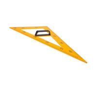 ADOCARN Équerre Magnétique 40 Cm Jaune 45° et 60° pour Enseignement, Règle Triangulaire Plastique Résistante, Outil Pédagogique Polyvalent pour Dessin et Mathématiques au Tableau Noir