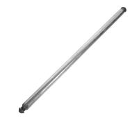 ADOCARN Essieu de Poubelle en Métal 48 Cm, Arbre Robuste pour Remplacement, Accessoire de Roue de Poubelle pour Conteneur Extérieur, Adapté aux Opérations de Maintenance et Usage