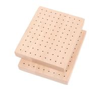 ADOCARN Figurines Socle Bois 2pcs Support Stable sans Odeur pour Séchage et Exposition d'Artisanat en Argile pour Modèles de Bricolage