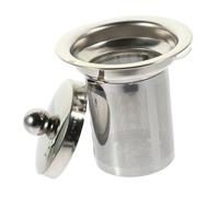 ADOCARN Filtre à Thé Inoxydable avec Couvercle Infuseur Maillage Fin pour Théière Accessoire Pratique et pour Maison et
