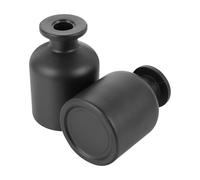 ADOCARN Flacon Diffuseur Aromathérapie en Verre 150ml, Lot de 2 Bouteilles Décoratives Élégantes pour Parfum D'ambiance, pour Spa et Salle de Bain