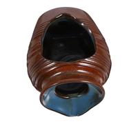 ADOCARN Fontaine Céramique Décorative avec Circulation Eau pour Jardin Et Intérieur Pot à Cascade pour Ambiance Paisible Et Écosystème Aquatique Harmonieux