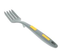 ADOCARN Fourchette à Pâtes en Silicone Bords Lisses Bavures, Accessoire Cuisine pour Camping et Restaurants, Grosse Fourchette Flexible Antiadhésive Couleur Aléatoire