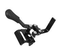 ADOCARN Frein à Main pour Fauteuil Roulant Électrique en Fer Noir Structure Plate Fixe, Fonctionnement Facile et Sécurité Renforcée pour Usage Quotidien et Extérieur