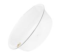 ADOCARN Grand Lavabo en Plastique Transparent, Capacité Élevée, sans Taches, Sûr et Pratique Lavage du Visage Vêtements à Domicile