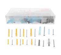 ADOCARN Kit de Chevilles Autoperceuses Robustes en Acier Inoxydable et Plastique pour Cloisons Sèches, Facile à Installer, pour Projets DIY et Rénovation Maison, 200 Pièces