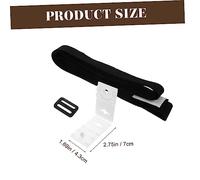 ADOCARN Kit de Fixation pour Couverture de Piscine Enterrée Sangles de Protection avec Boucle Accessoires Sol pour Enrouleur Solaire Attache Sécurisée et Résistante
