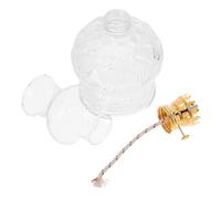 ADOCARN Lampe à Kérosène Vintage Verre Lampe De Décoration Lanterne à Huile pour Intérieur pour Éclairage Urgence
