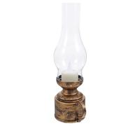ADOCARN Lampe à Pétrole LED Rétro Décorative en PP Lumière Confortable pour Décoration de Table et Intérieur, Lampe à Flamme Électronique pour Ambiance Chaleureuse