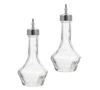 ADOCARN Lot de 2 Bouteilles à Cocktails en Verre 50ml pour Barman avec Contrôle Précis du Versement, pour Cocktails Maison et Soirées Entre Amis