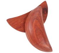 ADOCARN Lot de 2 Coupes de Divination en Bois de pêche pour décoration de Maison et Pratiques bouddhistes