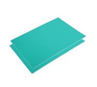 ADOCARN Lot De 2 Planches À Graver Fournitures pour Linogravure Impression en Bloc Sculpture Artisanat Gravure Plastique PVC Linoléum Feuille De Caoutchouc Verte