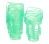 ADOCARN Lot de 20 Filets de Protection en Plastique pour Flacon de Perfusion 100 Ml Housses Suspendues pour Bouteille de Solution Saline Couvercles Anti-Gouttes Adaptés Usage