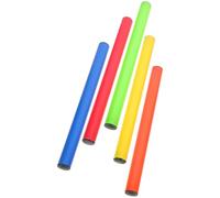 ADOCARN Lot de 5 Bâtons de Relais en Plastique Légers Prise Confortable et Bords Lisses, pour Courses de Relais en Plein Air et Compétitions Scolaires