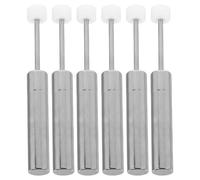 ADOCARN Lot de 6 Amortisseurs Hydrauliques 55-59n pour Poubelles Cuisine, Mécanisme de Fermeture Lente Silencieux, Piston Cylindrique 10x50x85 Mm, Remplacement pour Couvercles, Usage