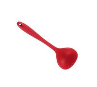ADOCARN Louche à Soupe Ustensile de Cuisine Manche Long en Silicone Antiadhésive Design Monobloc, pour Servir la Soupe Résistant et Pratique la Maison