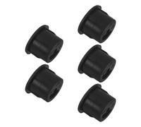 ADOCARN Manchon de Sonde Radar de Recul Voiture en Caoutchouc Noir, Kit de 5 Pièces pour Capteur de Stationnement 18,5mm à 22mm, Solution Facile pour Conduite Sécurisée
