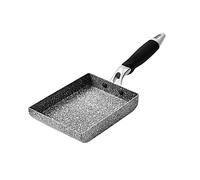 ADOCARN Marmite Tamago casserole antiadhésive poêle à antiadhésive oblong revêtement moules à œufs antiadhésifs moule à oeufs rectangulaire une poêle à œufs
