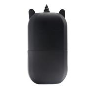 ADOCARN Masseur Facial en Silicone Noir Compact et Facile à Transporter Moule à Glaçons Visage, pour Usage à Domicile Voyage