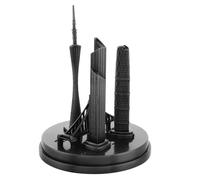 ADOCARN Miniature de Tour de Guangzhou Ornement Décoratif Multifonctionnel pour Maison Bureau Accessoire de Paysage Sculpture Artistique