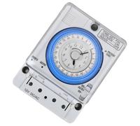 ADOCARN Minuterie Mécanique Compacte 12vac/DC Minuterie D'arrêt Compte à Rebours Précis Cuisine et Usage Industriel Portable Interrupteur Temporisé Robuste Fiable