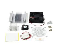ADOCARN Module Peltier Thermoélectrique Tec1-12706 Plastique et Métal Système de Refroidissement à Eau, Structure Scellée Complète pour Environnement de Travail 55 83°c