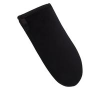 ADOCARN Moufles Autobronzant en Tissu Floqué Doux Noir, Applicateur pour Corps sans Traces, Taille Unique, Application Uniforme de Lotion et Huile Autobronzante, Usage Corps et Dos