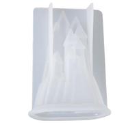 ADOCARN Moule Silicone Château Époxy Créatif Flexible et Transparent pour DIY Bijoux et Décorations Maison