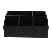 ADOCARN Organisateur de Sachets de Thé et Sucre en Bois Massif, Boîte Compartimentée pour Comptoir, Convient aux Cafés, Bureaux et Espaces de Restauration Réutilisable