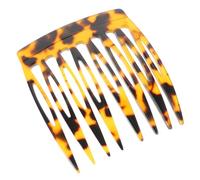 ADOCARN Peigne à Cheveux Latéral en Acétate Accessoire de Coiffure Design Vintage Écaille pour Cheveux Fins 1 Pièce