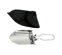 ADOCARN Pelle de Jardinage Acier Inoxydable Pliante avec de Rangement Outil Portable pour Activités Extérieures Parc et Jardin