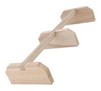 ADOCARN Perchoir à Oiseaux en Bois Poli pour Poulailler Support de Jeu pour Coq et Petites Poules en Intérieur
