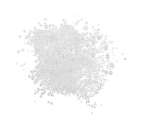 ADOCARN Perles Plates Immitation Abs De Perles Semi-rondes Pour Art De Ongle Bricolage Accessoires De Cheveux Et Décoration De Vêtements Boîte De Rangement Pratique Blanc