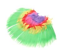 ADOCARN Perruque De Carnaval Colorée Avec Crête Pour Performances Et Fêtes Idéale Pour Événements Masqués Costumes De Fan