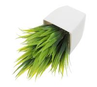 ADOCARN Plante Bonsaï Artificielle Petite Pot Décoration Verte Intérieure Fausse Plante Miniature pour Maison Et Bureau Ornement Résistant Plastique