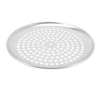 ADOCARN Plaque à Pizza pour Cuisson Uniforme et Facile en Acier Inoxydable Perforée pour Four, Moule à Pizza de 23cm, Articles Cuisine pour Pizza-making At Home