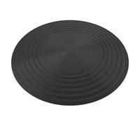 ADOCARN Plaque Diffuseur de Chaleur Transfert Rapide et Conductivité Thermique Élevée en Oxyde D'aluminium 24 Cm Noire Accessoire Cuisine et Mijotage pour Cuisinière à Gaz