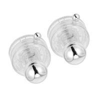 ADOCARN Poignées à Ventouse Puissantes pour Portes de Réfrigérateur et Surfaces D'armoire Lot de 2 en Plastique Design Moderne Minimaliste Compatible la Cuisine et Salle de Bain