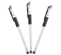 ADOCARN Poinçon à Cigares Outil Compact et Élégant 3pcs en Acier Inoxydable avec Étui Portable de Stylo pour Optimiser le Tirage Lors de Voyages et Fêtes