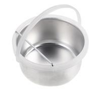 ADOCARN Pot à Cire en Aluminium Antiadhésif pour Chauffe-cire, Bol Intérieur Pratique, Récipient pour Fondre la Cire à Chaud, Accessoire Artisanal pour Épilation et Fabrication de Bougies
