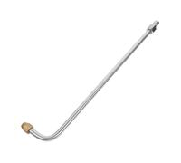 ADOCARN Rallonge Coudée INOX pour Nettoyeur Haute Pression avec Connecteur Rapide Buse Pulvérisation pour Lavage Voiture Murs et Gouttières Outil de Nettoyage