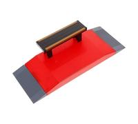 ADOCARN Rampe de Fingerboard Mini Skatepark en Plastique Obstacles Modulables, Accessoires DIY Flexibles pour Garçon et Filles et Adultes, Conception Personnalisable, Couleur Aléatoire