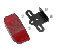 ADOCARN Réflecteur de Vélo Porte-Bagages Arrière pour Vélo Plaque de Fixation en Plastique et Fer Design Réfléchissant Léger et VTT Usage à Domicile Travail