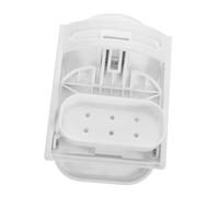 ADOCARN Repose-pied Pliable Avec Ventouse Pour Support Mural Pour Lavage Jambes Pédale Antidérapante Pour La Tension Et Éviter De