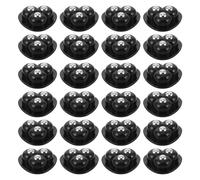 ADOCARN Roulettes Adhésives Miniatures Mouvement Silencieux et Fluide 32pcs Caoutchouc et Acier Inoxydable pour Appareils Cuisine Adaptées pour Usage Quotidien Cuisine